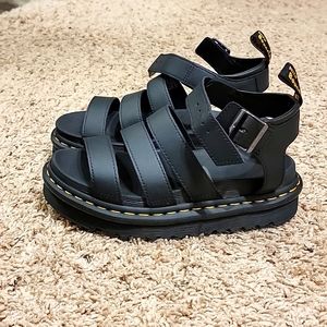Dr. Martens Blaire sandal women black US size 7 UK size 5